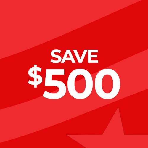 $500 OFF